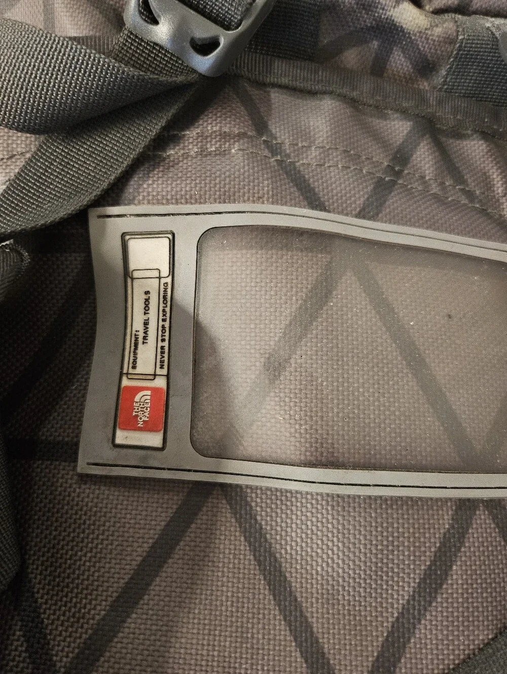 The North Face Men’s Charcoal Patterned Duffel Bag
